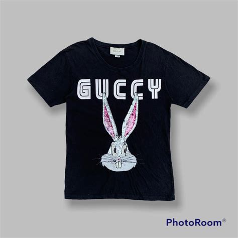 gucci crystal bugs bunny shirt.